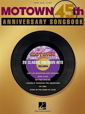 Produktbild von Motown 45Th Anniv Songbk