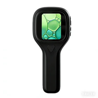 Produktbild von Zimilo Digitales Mikroskop für Kinder, 2,0 Zoll IPS-Display, 2MP, 500-fache Vergrößerung, tragbar, PC-kompatibel, Schwarz