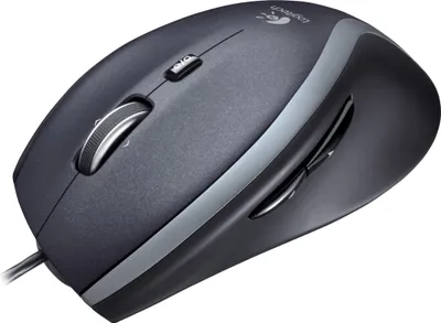 Produktbild von Logitech LGT-M500, rechts, Laser, USB Typ-A, 1000 DPI, Schwarz