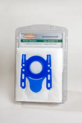 Produktbild von daniplus© 41 / 4 Vlies Staubsaugerbeutel passend für Bosch / Siemens Typ: D-E-F-G
