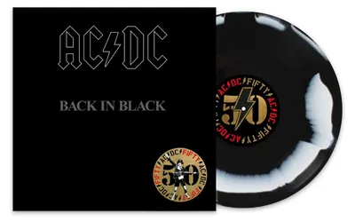 Immagine prodotto di AC/DC - Back In Black (Edizione Limitata) (Nero Bianco Colorato) (LP)