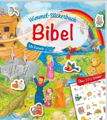 Produktbild von Wimmel-Stickerbuch: Bibel