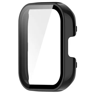 Produktbild von Hard PC Hülle Für Redmi Watch 4 Full Cover Case Displayschutz Schutzglas Schwarz