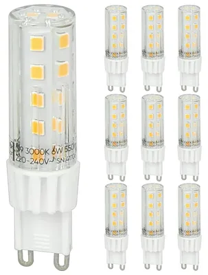 Productafbeelding van LED Line LED Insteeklamp G9 Helder - 6W 550lm 2700K - Extra Warmwit - Vervangt 60W - 10 stuks