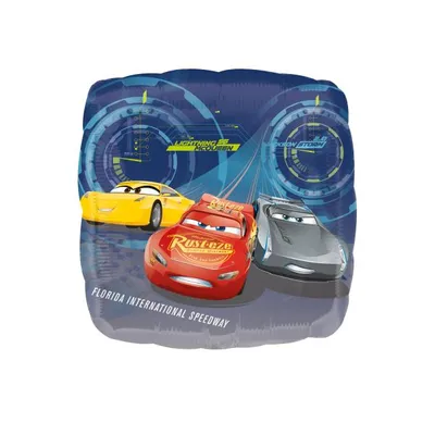 Produktbild von Riethmüller Standard Cars 3 - Lightning McQueen Folienballon S60 verpackt 43 cm Sonstige