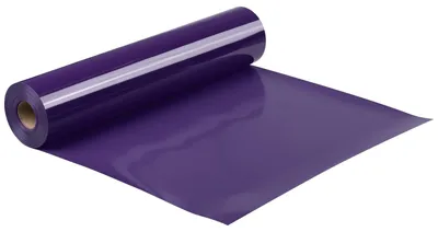 Obrázek produktu pro Omgoods - Fólie pro termo transfer na textilu, barva: fialová, rozměry: 30,5 x 90 cm