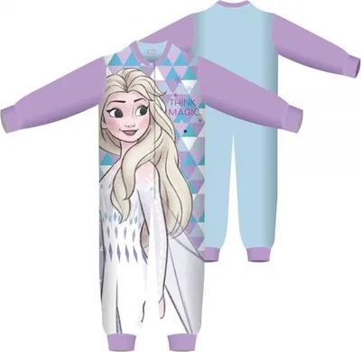 Zdjęcie produktu dla Disney Frozen piżama polarowa wielokolorowa 2-3 lata ciepła