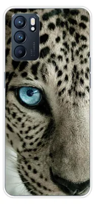 Image de 1001Coques - Coque silicone compatible avec Oppo Reno 6 5G - Motif oeil de leopard - Design original imprimé en France