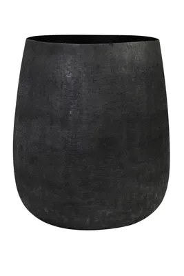 Productafbeelding van Light & Living - Bloempot Genoli - Zwart - Ø39 cm