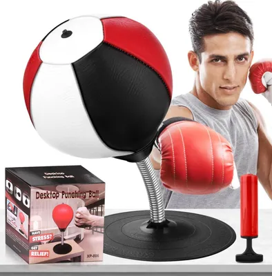 Produktbild von Büro Punchingball Tisch Stressabbau Boxsack Saugnapfgebung