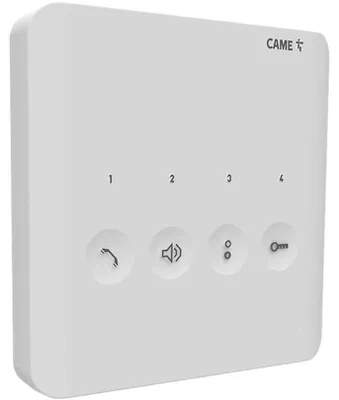 Immagine prodotto di CAME citofono vivavoce PLX A X1/XIP 4 tasti chiamata colore bianco 840CC-0030