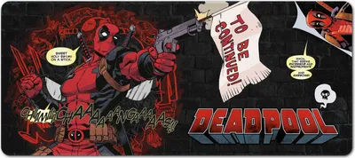 Zdjęcie produktu dla Podkładka pod mysz Marvel Deadpool XL do klawiatury