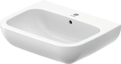 Produktbild von DURAVIT Waschtisch D-Code 65 x 50 cm weiß glänzend 2310650000