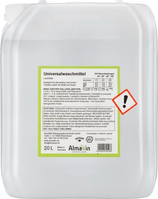 Produktbild von ALMAWIN Waschmittel flüssig 20 Liter