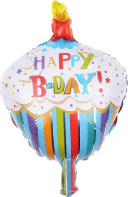 Produktbild von Happy Birthday Folienballon 30 x 25 CM Luftballon