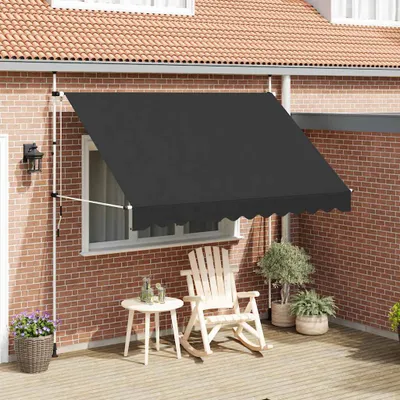 Produktbild von vidaXL Einziehbare Markise Handbetrieben 300 cm Anthrazit