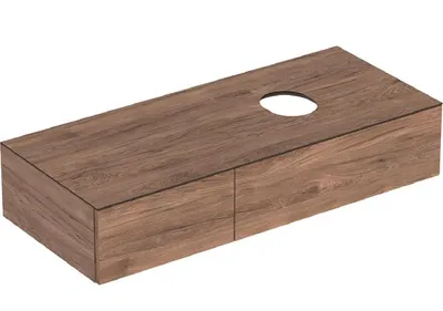 Produktbild von Unterschrank VariForm 1200x235x510mm Nussbaum hickory