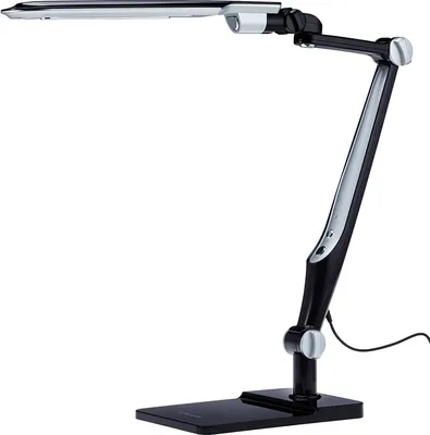 Obrázek produktu pro Stolní LED lampa na rameni ECOLITE Matris, 3 úrovně osvětlení, stmívatelná, max. 10 W, černá LBL1207-CR