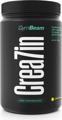 Produktbild von GymBeam Crea7in - Mischung aus Kreatin, mikronisiertem Kreatinmonohydrat und gepuffertem Kreatinmonohydrat, Komplex zur Leistungssteigerung, mit L-Citrullin und Sibirischem Ginsengm