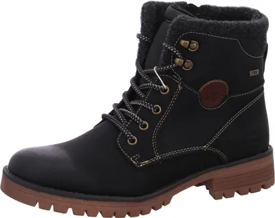 Produktbild von Tom Tailor Schnürstiefel Schwarz