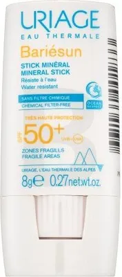 Produktbild von Uriage Bariésun Stift für die Lippen und empfindliche Stellen SPF 50+ Mineral Stick Very High Protection SPF50+ 8 g