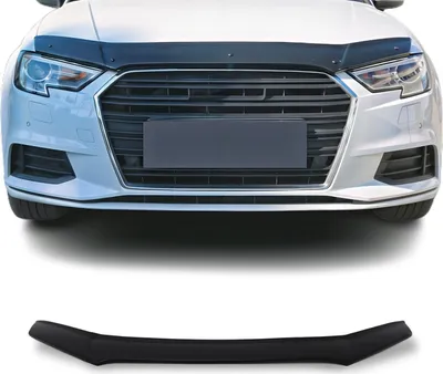Obrázok produktu pre Deflektor kapoty pre Audi A3 8V 2012-2020 Ochrana proti úlomkom kameňa ABS čierny