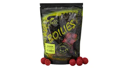 Produktbild von Karpfen Servis Václavík boilies Boss2 Strawberry 20mm 2062