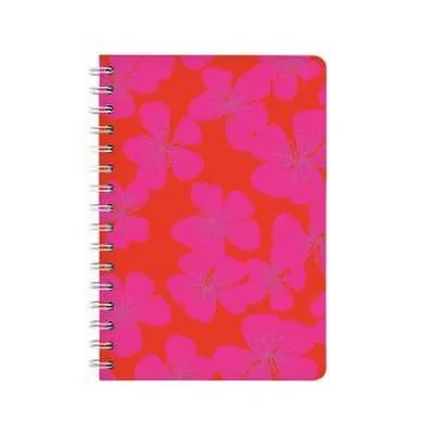Produktbild von Ringbuch A5 Primel 100 Blatt 80 g/m² Papier gepunktet, samtweich laminiert