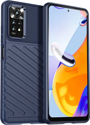 Image de Housse de téléphone portable pour Xiaomi Redmi Note 11 Pro / Pro 5G Housse Thunder Case TPU antidérapante