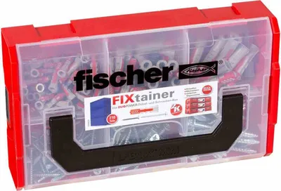 Image de fischer 535969 fischer L-Boxx mini DuoPower 535969 Dübel- und Schrauben-Sortiment, 210 St.