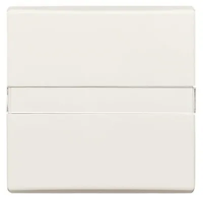Imagen del producto de BJ UPWG, interruptor universal para todas las estaciones, modelo Aus/2106N-32, con indicador de cambio de posición en color blanco