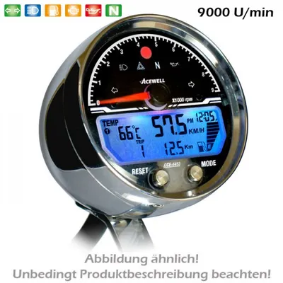 Produktbild von Multifunktionelles Digitalinstrument alu-chrom