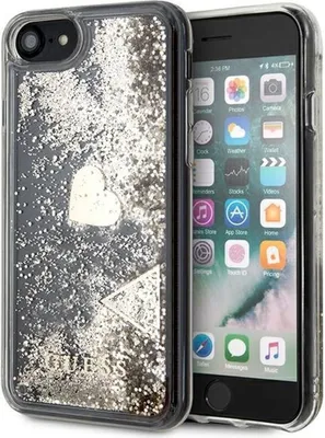 Immagine prodotto di Guess Guohci8Glhflgo Iphone 7/8/Se 2020 /Se 2022 Oro/Custodia rigida Glitter Charms