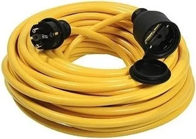 Produktbild von as Schwabe 60353 Strom Verlängerungskabel 16 A Gelb 15 m (60353)