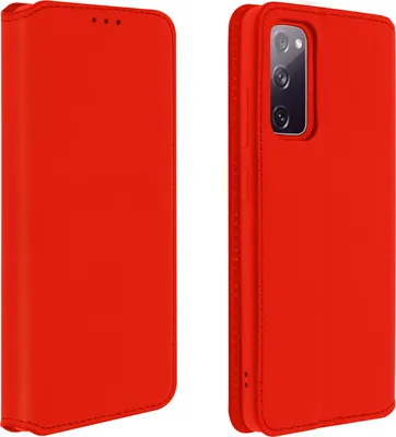 Produktbild von Avizar, Kunstleder Cover Classic Edition Samsung Galaxy S20 FE, Rot