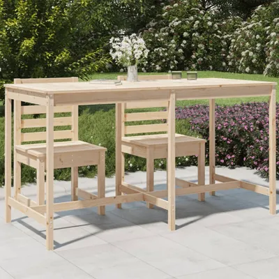 Produktbild von Cloris Designermöbel Gartentisch 203,5x90x110 cm Massivholz Kiefer 2024 Neu
