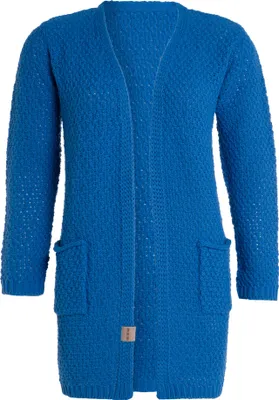 Produktbild von Knit Factory Luna Strickjacke - Cobalt - 36/38 - Mit Taschen