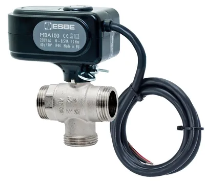 Produktbild von ESBE MBA132 DN20 | 3-Wege-Kugelhahn Außengewinde G 1''
