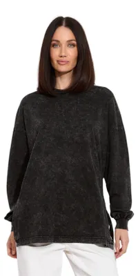 Immagine prodotto di Maglia a maniche lunghe da donna - Oversize - Taglia 3XL/4XL - 100% cotone - Elegante e comoda