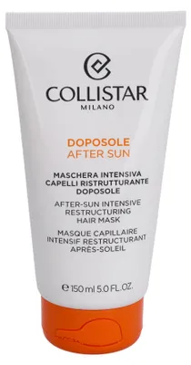 Obrázok produktu pre Collistar After-Sun Intensive Restructuring, 150 ml, Ženy, Všetky typy vlasy, Hydratačný, Výživný, Oprava, Zmäkčovadlo, Rúra, AQUA, ETHYLHEXYL PALMITATE, MYRISTYL ALCOHOL, BEHENTRIMONIUM CHLORIDE, GLYCERIN, CETYL ALCOHOL,...