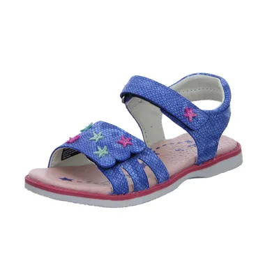 Produktbild von Lurchi Lulu Kinderschuhe Mädchen Sandaletten Sandale Blau Freizeit, Schuhgröße:28 EU