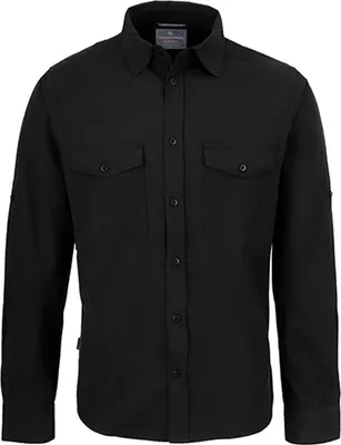 Image de Craghoppers Expert CES001 | Chemise à manches longues Expert Kiwi - Couleur : Noir - Taille : XXL