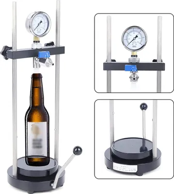 Produktbild von CO₂-Detektortester für 50-330mm Flasche Bier Getränke Kohlendioxidmesser Kohlendioxid-Detektor Kohlendioxid-Melder