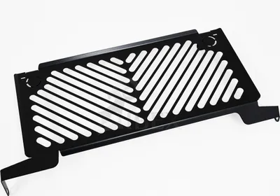 Produktbild von ZIEGER Kühlerabdeckung kompatibel mit Kawasaki Versys 650 Clean schwarz