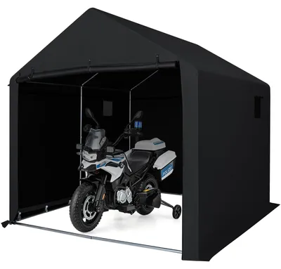 Produktbild von KOMFOTTEU Wasserfeste Zeltgarage aus Oxford-Gewebe mit Metallrahmen