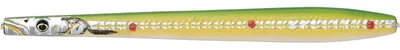 Produktbild von Savage Gear Line Thru Sandeel Nail Farbe Fluo Green Gewicht 16g