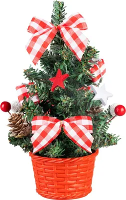 Produktbild von MagicHome Weihnachtsdekoration, Baum, mit Stern, 21 cm