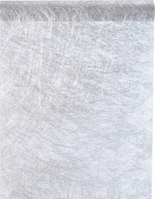 Produktbild von Tischläufer Tischband Vlies Silber 25 Meter x 30 cm Rolle