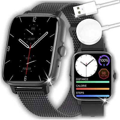 Produktbild von Smartwatch Dámské Hodinky Talk En Menu Srdeční Tep Ekg Tlak Puls 2 Řemínky
