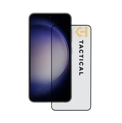 Obrázek produktu pro Tactical Glass Shield 5D pro Samsung Galaxy S23 - Prémiové černé sklo KP25878